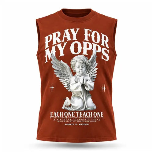 PRAY FOR MY OPPS Mens Sleeveless Tee