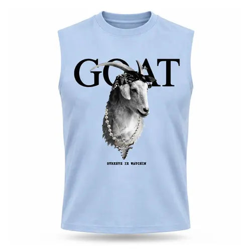GOAT Mens Sleeveless Tee
