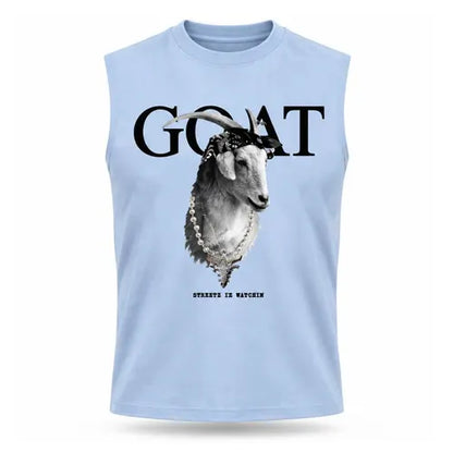 GOAT Mens Sleeveless Tee