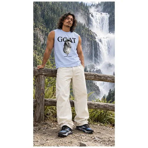 GOAT Mens Sleeveless Tee