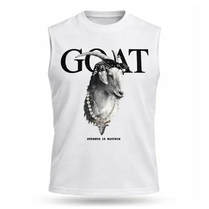 GOAT Mens Sleeveless Tee