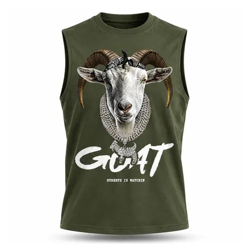 GOAT 3 Mens Sleeveless Tee