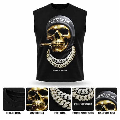 SHIESTY SEASON Mens Sleeveless Tee