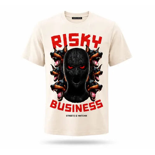 Siw risky business s/s tee cream