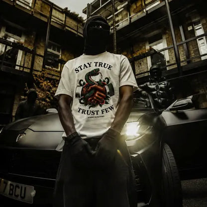 Siw stay true trust few s/s tee white