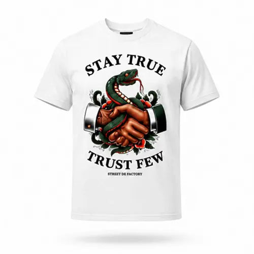 Siw stay true trust few s/s tee white