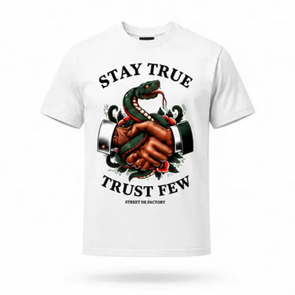 Siw stay true trust few s/s tee white